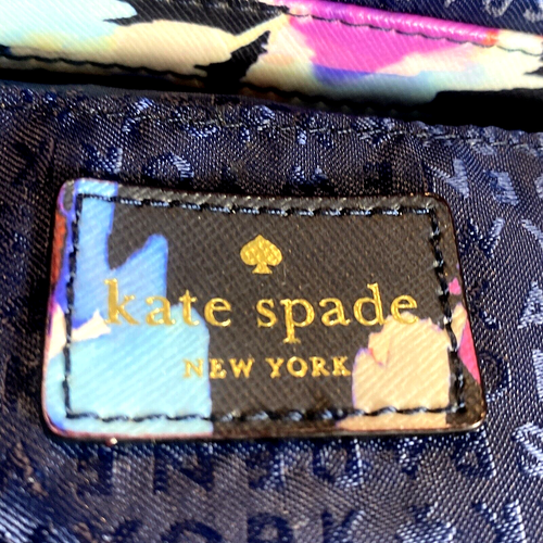 Kate Spade Laurel Way Carsen Mini Cross Body Shoulder Bag Watercolor Floral - Picture 7 of 15