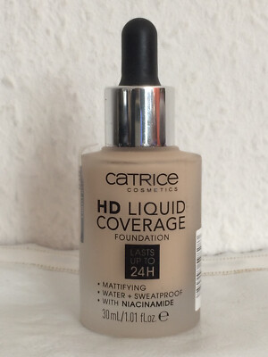 Catrice HD Liquid Coverage Foundation Lasts Up To 24H 30 ml - 010 Light Beige