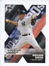 2020 Topps Series 1 #DOD-15 MARIANO RIVERA 299 Decade of Dominance Die-Cut BLACK