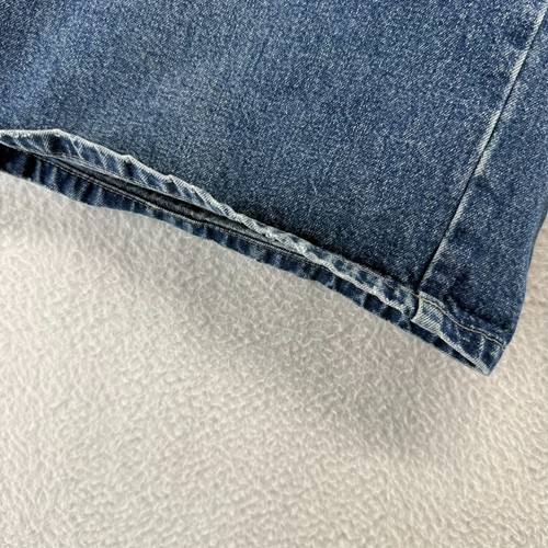 Vintage Unionbay Jorts Boys 18 Blue Denim Jean Shorts Carpenter Baggy Skater y2k - Picture 4 of 12