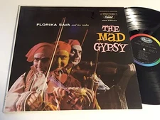 FLORIKA SAVA NM The Mad Gypsy Romani Capitol MONO T-10139 album Romanian vinyl