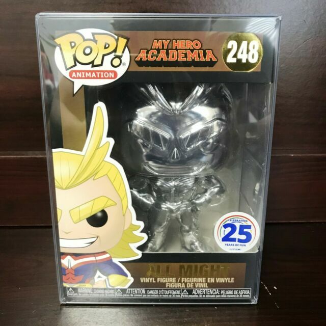 chrome all might funko pop funimation