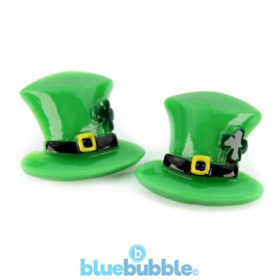 bluebubble GOOD LUCK Ohrstecker St Patricks Day Irish Charm Party Kostüm