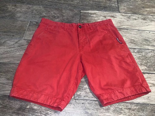 Red Shorts Size XL XLarge Flat Front 