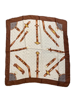 ZENITH FOULARD DONNA WOMAN SCARF VINTAGE JHD8969