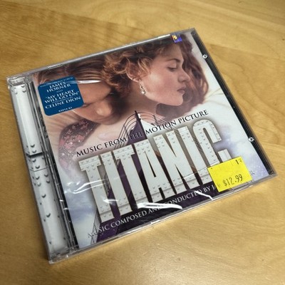 TITANIC Original Movie Soundtrack by James Horner OST CD HYPE STICKER NEW *Crack