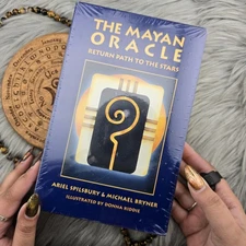 The Mayan Oracle Return Path To The Stars Oracle Deck With Box New