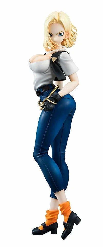 *NUEVO* Figura Dragon Ball Gals Android No.18 Ver.II Megahouse 20cm de JAPÓN