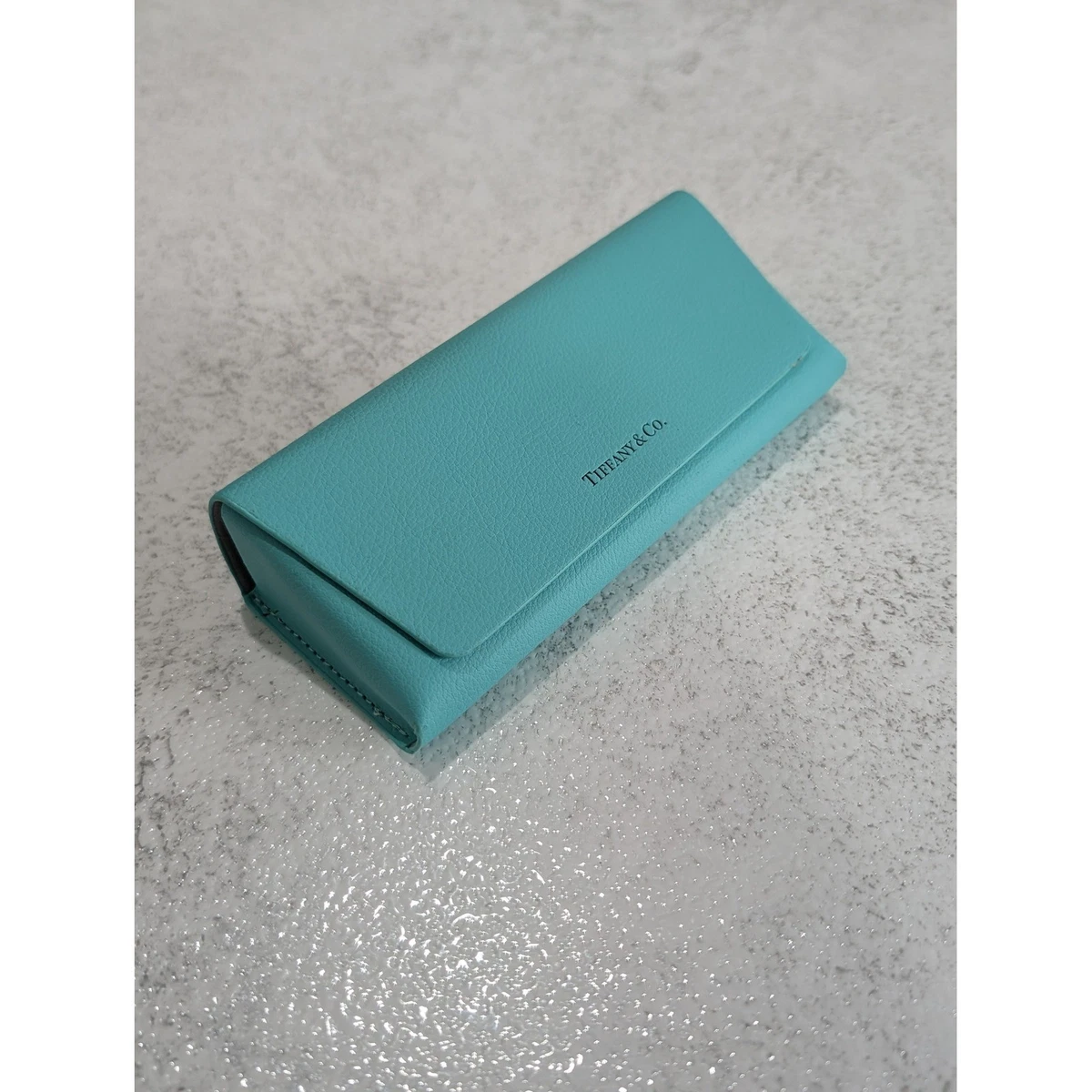 Tiffany & Co. Sunglasses Turquoise Eyewear Case Tiffany & Co. Blue Eyeglass Cases & Storage for sale | eBay main image 3