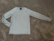 The Normal Brand Womens Long Sleeve T-shirt Sz Small  Gray Baselayer