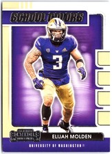 Elijah Molden #38 - Washington Huskies - 2021 Panini Contenders #262