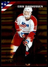 1994-95 SELECT CERTIFIED GOLD ERIK RASMUSSEN ROOKIE USA #152