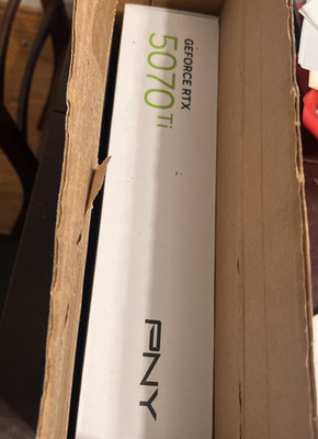 PNY GeForce RTX 5070 Ti OC  Brand New Factory Sealed 