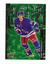 2025-26  UPPER DECK  GREEN DAZZLERS - GABE PERREAULT  # DZ-53 HOCKEY CARD