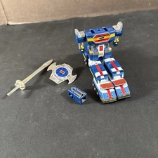 POPY CHOGOKIN GB-97 DYNAROBOT DIE-CAST VINTAGE TOY ROBOT 1983 JAPAN WEAPON