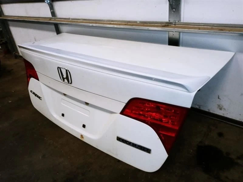 Honda Civic 2006-2010 híbrido conjunto de tapa maletero con luces traseras blanco fabricante original usado tes Foto 3 de 4