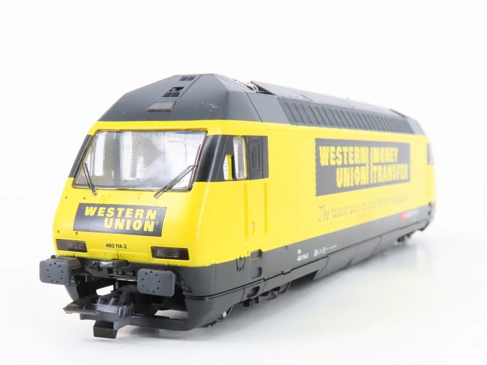 Escala HO Roco 63514 SBB Swiss "Western Union" Re460 Eléctrico #114-2 - DCC Listo Foto 4 de 4