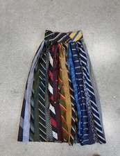 1970s handmade patchwork maxi skirt constructed from upcycled Fabrics