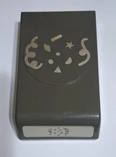 Stampin' Up Sprinkles Punch B-day Celebration Party Paper Puncher Retired Used