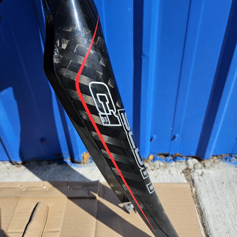 Scott CR1 SL 2007 Limited, juego de cuadro de carrera de fibra de carbono de 56 cm, 700c, 100/130 mm Foto 3 de 4