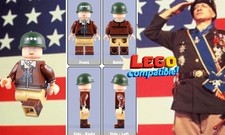 General George Patton WWII US Army Military Soldier WW2 Mini Figure FIGURES Toy