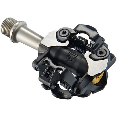 WCS XC Pedals - Dual Sided Clipless - Aluminum - 9/16'' - Black 65455317002
