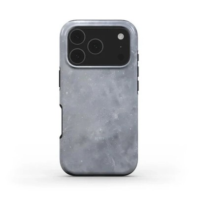 Phone Case Crispy Silver Silver Glitter Marble Frosted Winter Clean Luxury Aesth