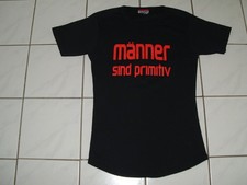 NEUw. T-Shirt mit Spruch (Mario Barth), schwarz, Gr. S/M – 36/38/40