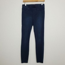 Spanx Women's Jean-Ish Ankle Leggings Size M 20018R Blue Slimming Shaping