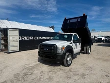 2016 Ford F-450 Flatbed Dump Truck 6.7 Diesel