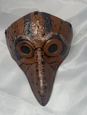 Plague Doctor Masquerade Fun Cosplay Bird Mask LongNose Beak Steampunk Halloween