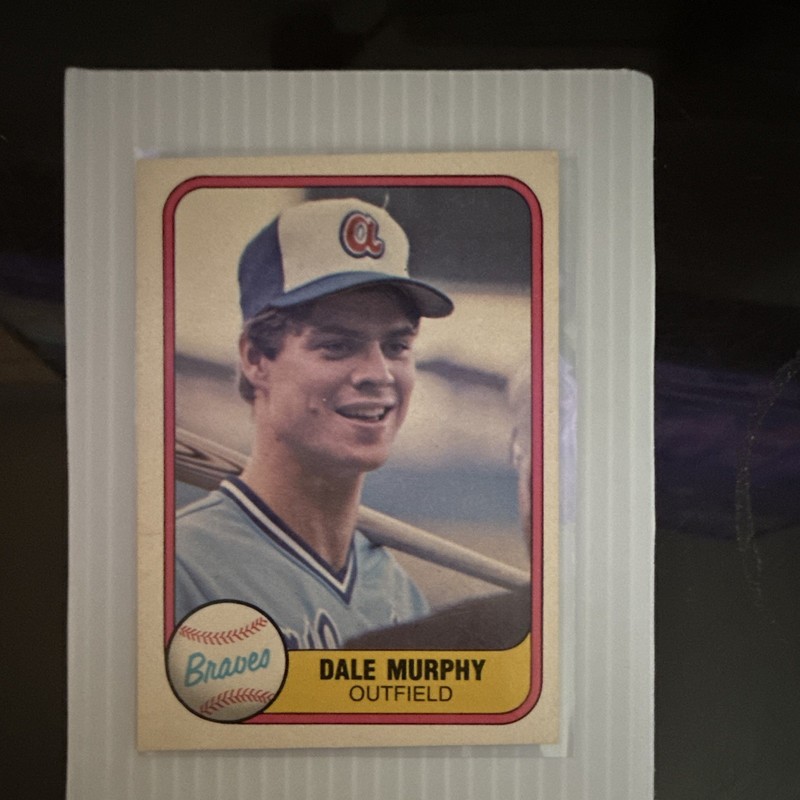 Fleer 1981 Dale Murphy #243 Base Set Atlanta Braves Baseball Trading Card
