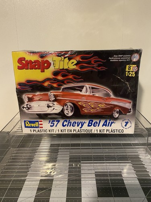 #ad #ad Revell Snap Tite 1957 Chevy Bel Air Plastic Model Kit 1:25 Factory Sealed 2011 $24.95