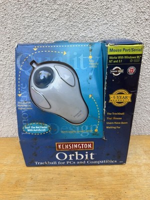 Kensington Orbit Trackball Mouse Port/Serial VTG Unopened package Model 64221