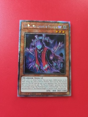 The Phantom Knights of Ancient Cloak (Platinum Secret Rare) RA04-EN263 1st Ed