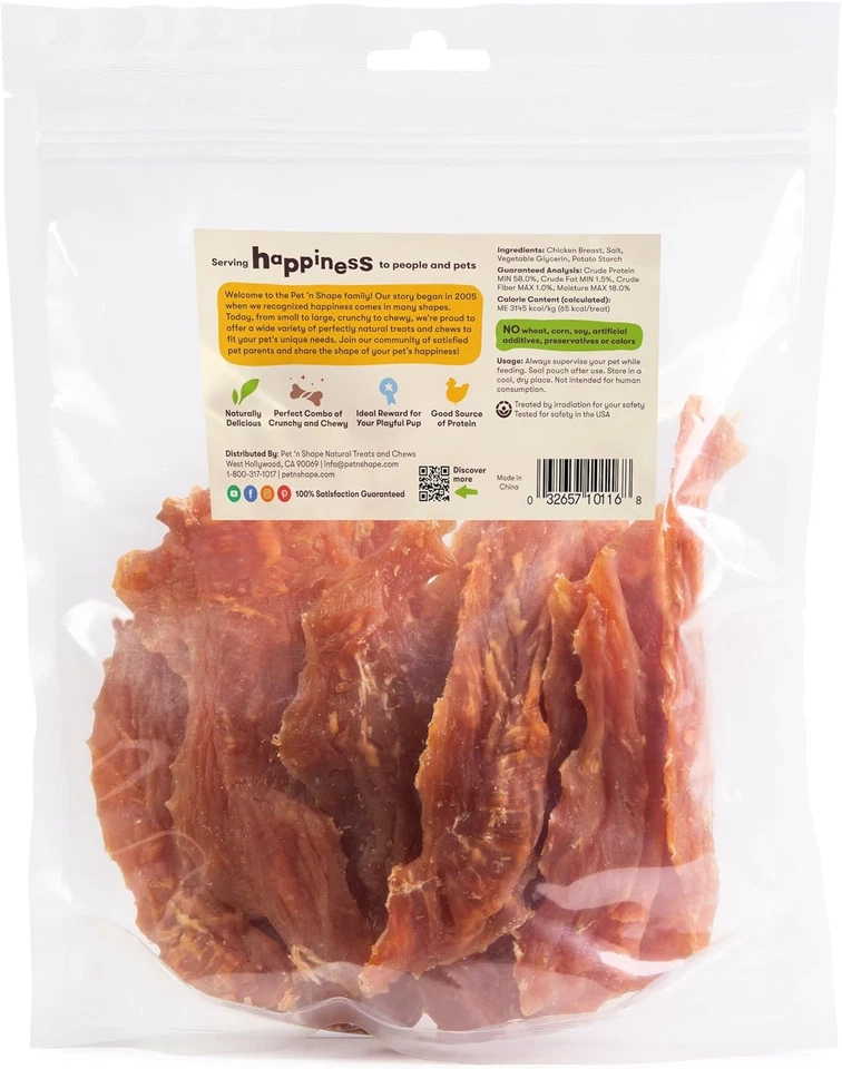 Chik 'N Breast Jerky Dog Treats - 1 Pound - Imagem 2 de 4