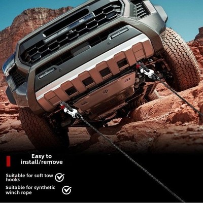 Trailer Accessory Tow Hook Winch Anchor 5000-6000 Lbs Capacity Easy Installation