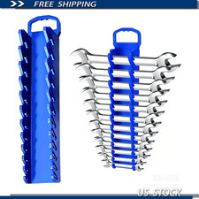 Blue Magnetic Wrench Holder Rack 1 Pack Tool Box Tool Cart Garage Workshop St