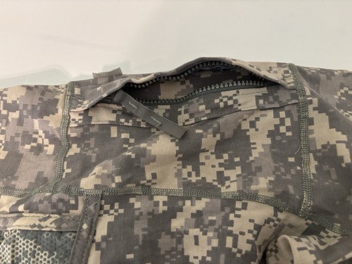 Camisa de Combate Massif Mountain Gear Ejército Camuflaje Digital Elastizada Táctica Para Hombre Grande” - Imagen 13 de 19
