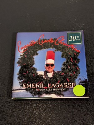 Emeril s Creole Christmas Emeril Lagasse 1997 Hardcover Cookbook Signed Book
