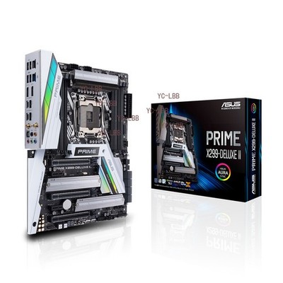 ASUS Prime X299-Deluxe II X299 Motherboard LGA2066 ATX DDR4 Dual Gigabit NO CPU