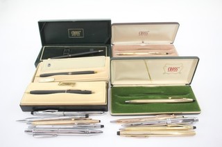 Bolígrafo Cross Pen & Pencils Inc Century Classic oro laminado en caja etc. x14