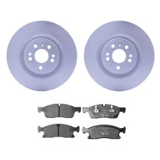 Hella Front Rotors Low-Met Disc Brake Pad Kit For X166 GL350 GL450 GLE400 GLS450