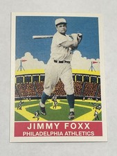 2011 Topps Baseball CMG Reprints - Jimmie Foxx - Philadelphia Athletics