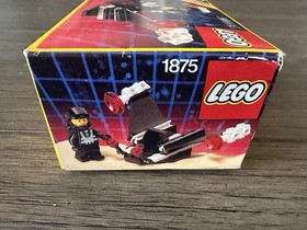 Vintage (1990) LEGO Space Blacktron I set 1875 Meteor Monitor - RARE New In Box