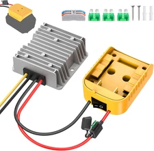 20V to 12V Step-Down Converter for Dewalt Battery with Over-Discharge Protection