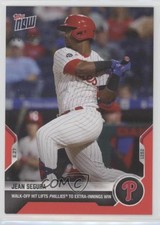 2021 Topps Now Red 10/10 Jean Segura #719 2f4