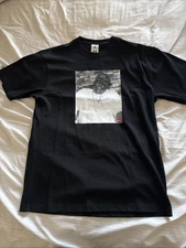 Supreme  Jordan Notorious B.I.G. Biggie Tee Black Size Medium.