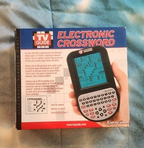 Vintage Electric Crossword Puzzle As Seen On TV