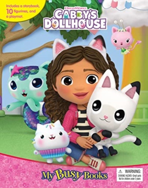Phidal Publishing Uni. Gabby's Dollhouses (Board Book) My Busy Book - Image 2